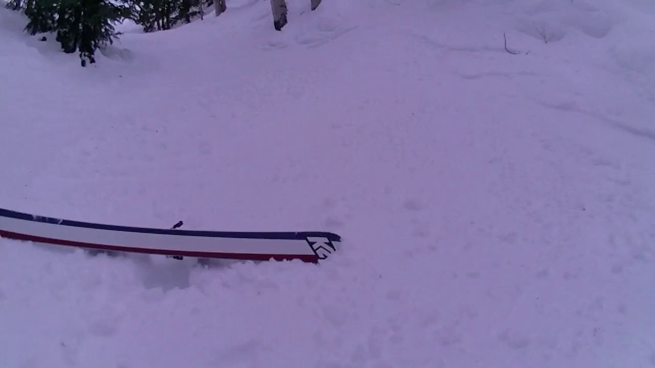 Skiing crash at Crested Butte