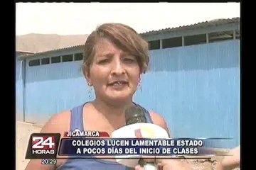 Jicamaraca: colegios en pésimas condiciones a poco de iniciarse las clases