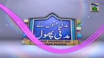 Children Program - Madani Munnon Ky Madani Phool Ep 240