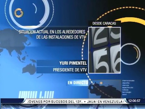 Presidente de VTV denuncia agresiones contra canal del Estado