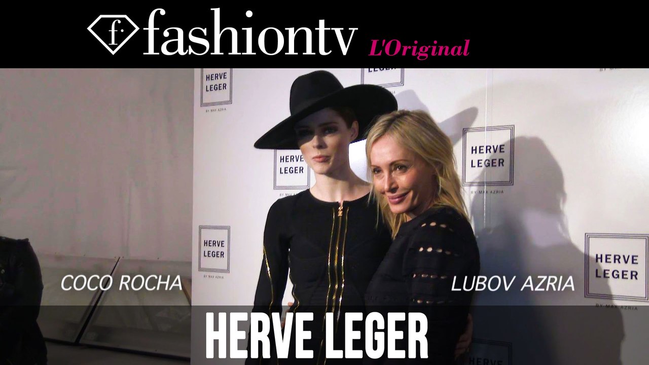 Hervé Léger Fall/Winter 2014-15 Backstage ft Coco Rocha | New York Fashion Week NYFW | FashionTV