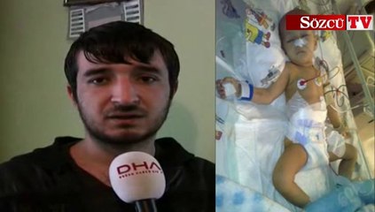 1,5 yaşındaki bebeğin ameliyat parasını çaldılar