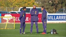 Un bote de gas lacrimógeno enturbia el Villarreal - Celta