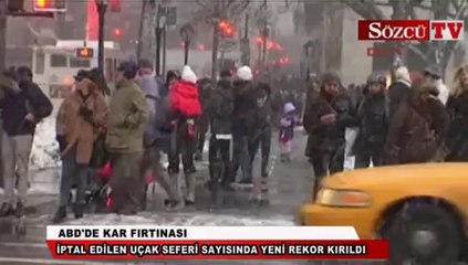 ABD'de kar fırtınası