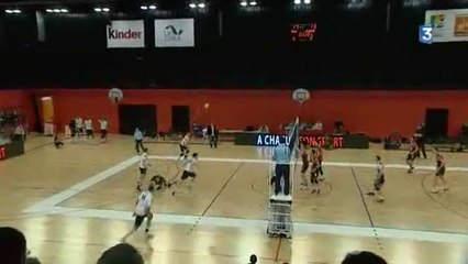 Volley-ball : victoire de Canteleu/Maromme contre le Plessis-Robinson