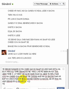 SunamI Ch0d Kr Bhag Gya tha Aur 2 H0urs Bad Aa Kar Baap K0 Reply Kar Raha hx =)))