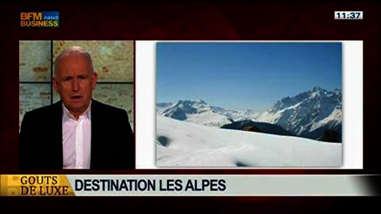 Destination les Alpes, dans Goûts de luxe Paris...