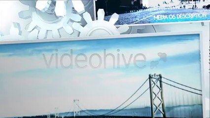 White Cogs - After Effects Template