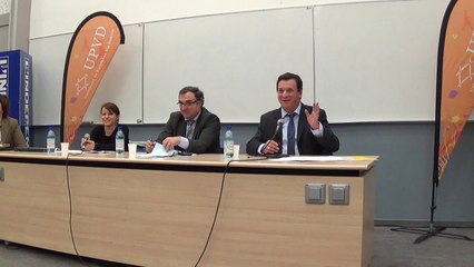 débat université Jacques Cresta avec question Nicolas Caudeville