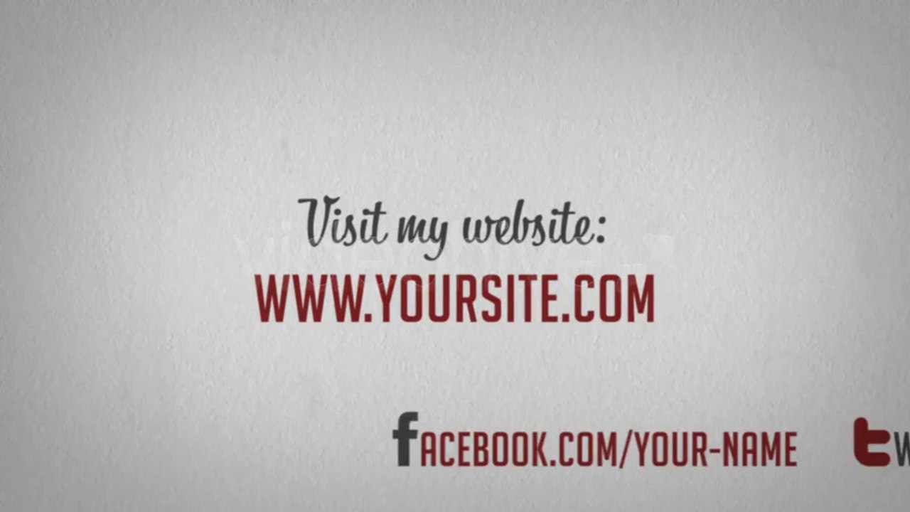 Old presentation - After Effects Template