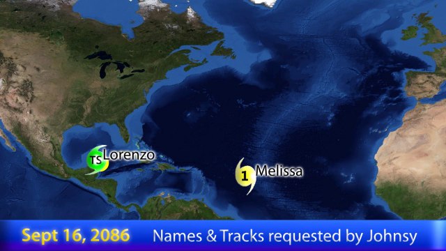 Hypothetical Hurricane Season #69 - 2086