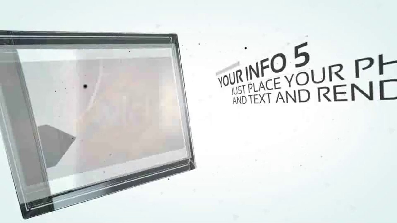 Glass Cub - After Effects Template