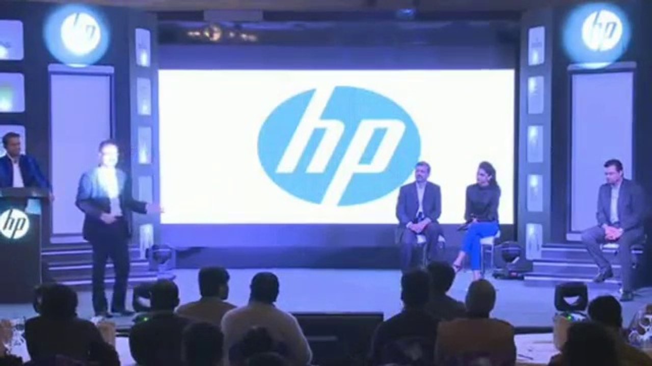 Deepika Padukone at the launch of HP Tabs
