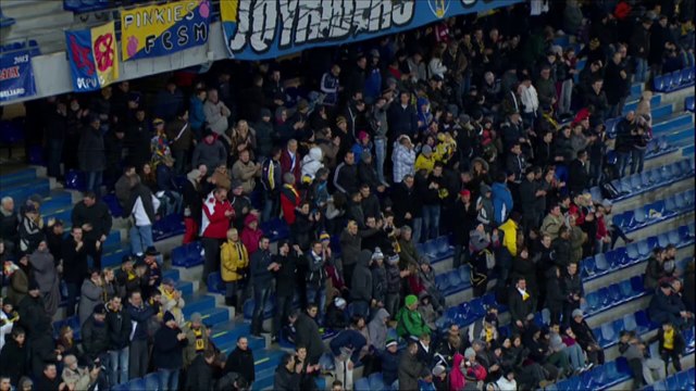 But Stoppila SUNZU (84ème) - FC Sochaux-Montbéliard - EA Guingamp - (1-0) - 15/02/14 - (FCSM-EAG)