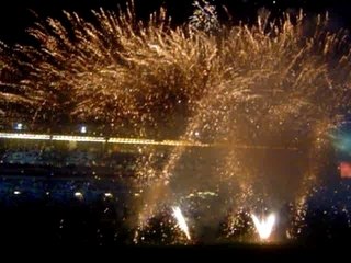 FEU D'ARTIFICE AU VELODROME