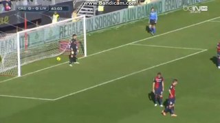 Cagliari 1-2 Livorno: Emerson amazing 40 meters goal
