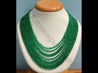 Emerald Gemstone Beads