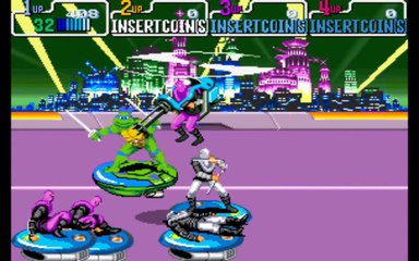 [Arcade Mame] Teenage Mutant Ninja Turtles: Turtles In Time