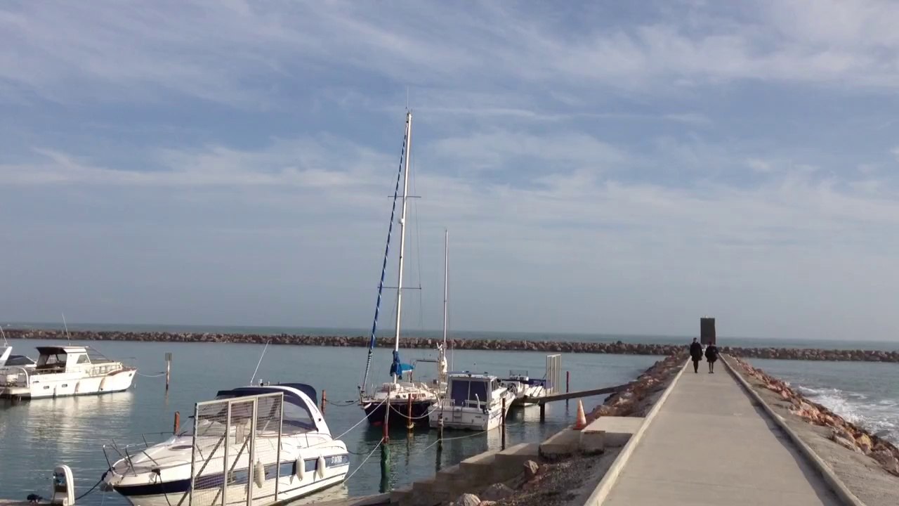 La plage de #SETE en hiver