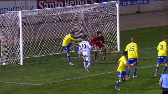 2ª División 2013-2014 - 26ª Jornada - Real Jaén vs UD Las Palmas (3-0)