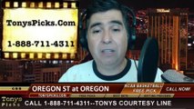 Oregon Ducks vs. Oregon St Beavers Pick Prediction NCAA College Basketball Odds Preview 2-16-2014