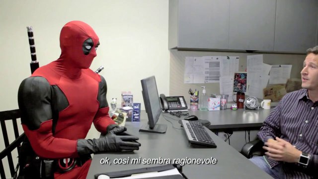 Deadpool in visita alla Marvel - l'ufficio legale