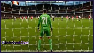 Goal Gerrard - Arsenal 2-1 Liverpool - 16-02-2014 Highlights