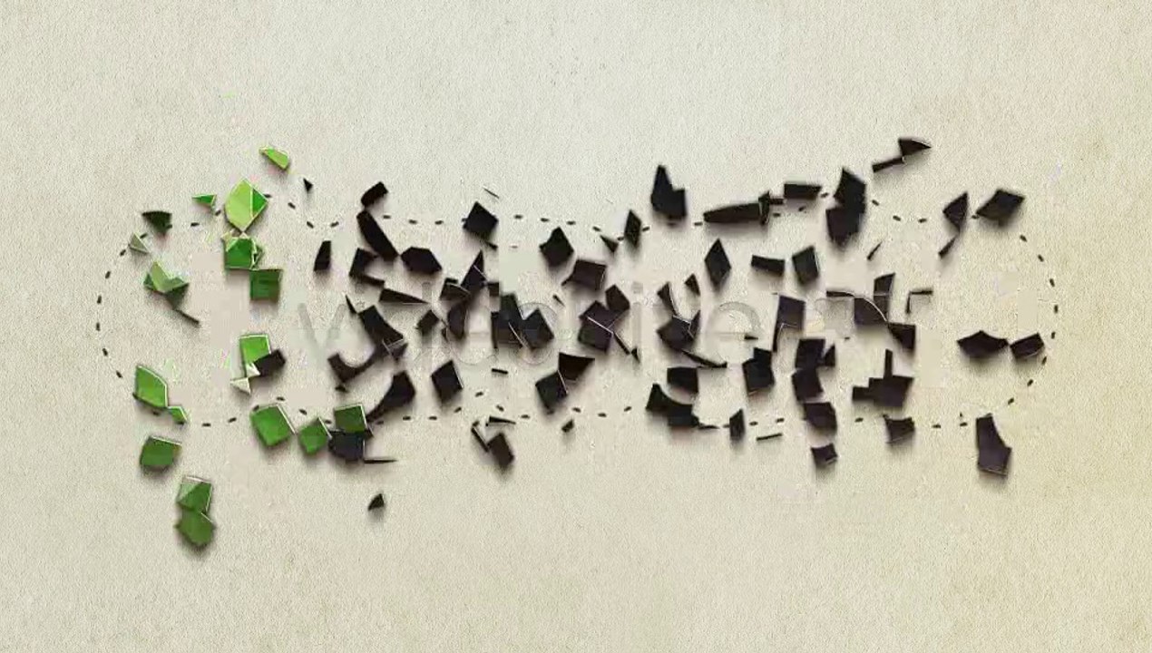 Stop Motion Papercut Logo Reveal