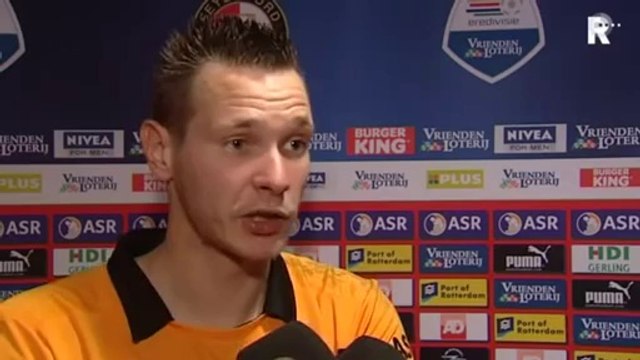 16-12-2012 Erwin Mulder na Feyenoord - ADO Den Haag