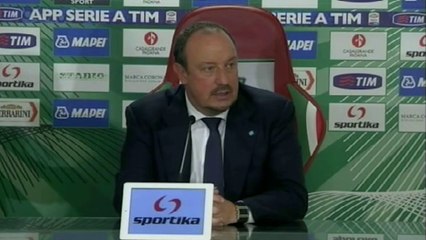 Benitez: "Soddisfatto del carattere del Napoli"