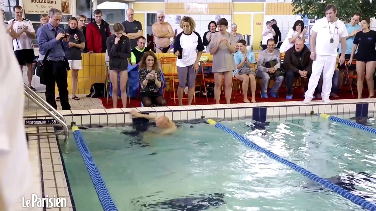 Natation : Jean Leemput bat le record du monde du 50m dos