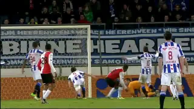 19-12-2012 Samenvatting SC Heerenveen - Feyenoord