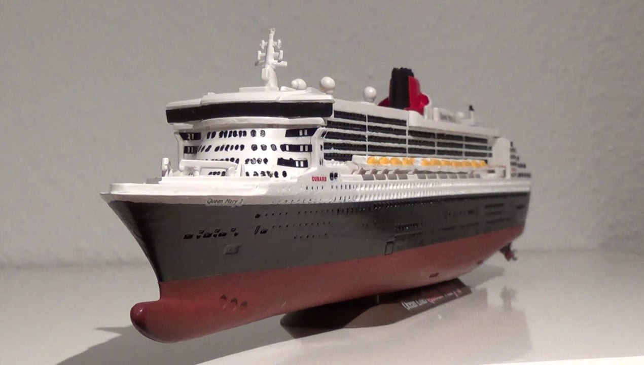 Modellbau: Queen Mary 2 Teil 25