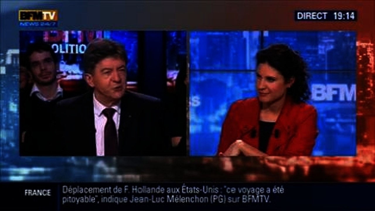 BFM Politique: L'interview de Jean-Luc Mélenchon par Apolline de Malherbe - 16/02 4/6