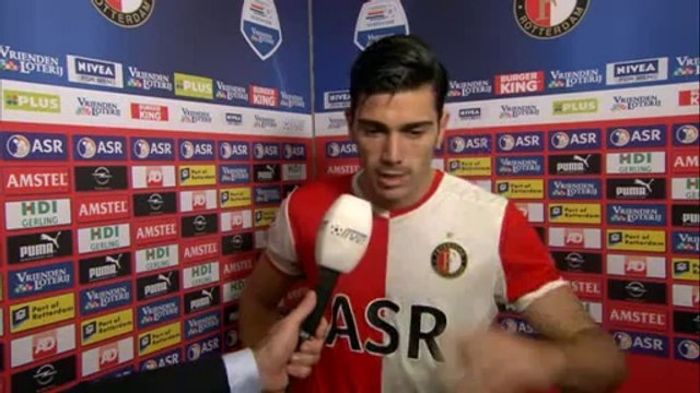 23-12-2012 Graziano Pellè na Feyenoord - FC Groningen