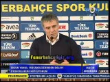 Ersun Yanal'ın basın toplantısı - Fenerbahçe 2 - 1 Kasımpaşa S.K.