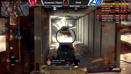 [COD-LEAGUE #4] Gamoniac.Titans Vs. ZenQ (Darkness)