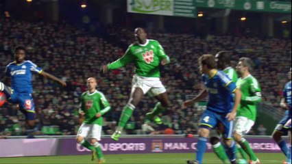 But Nicolas NKOULOU (64ème) - AS Saint-Etienne - Olympique de Marseille - (1-1) - 16/02/14 - (ASSE-OM)