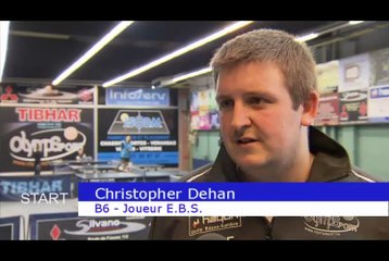 Tennis de table : EBS D - Malonne A (régionale messieurs 15/02/2014)