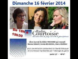 R-Courtoisie 2014.02.16 D.Rochard, idéologie du "gender" 1/2