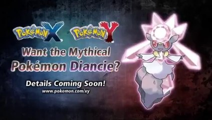 Meet Diancie in Pokémon X and Pokémon Y