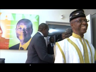 santé: le ministre hamed bakayoko recoit une délégation de onusida