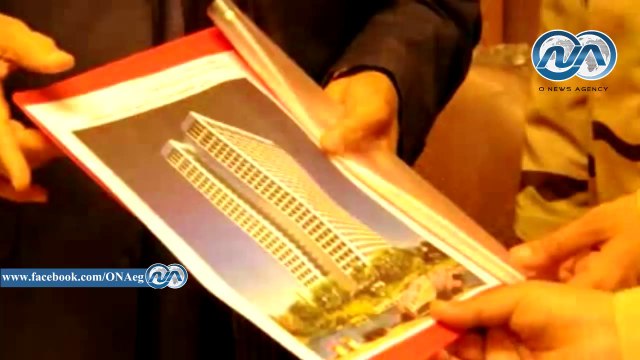 محافظ بني سويف يكرم قائد قوة تأمين المحافظة بعد انتهاء مأموريته