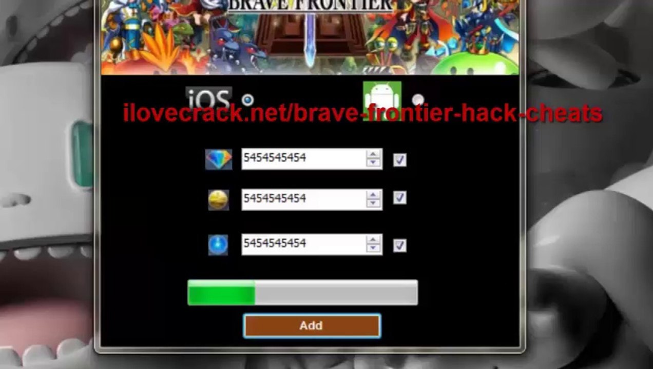 Brave Frontier Hack Cheats Tool 2014