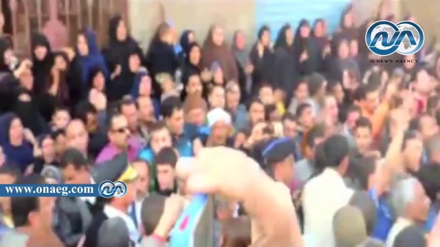 جنازه عسكريه وشعبيه للشهيد مصطفى صادق محمد أمين الشرطة بالدقهلية