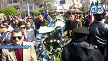 جنازه عسكريه وشعبيه للشهيد الرائد فادي سيف من مسجد لطفي شباره ببورسعيد