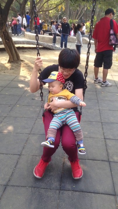 first swing