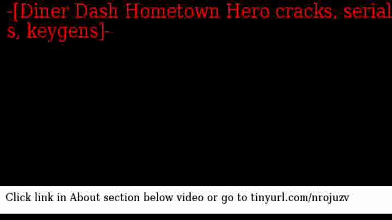 Diner Dash Hometown Hero cracks serials keygens