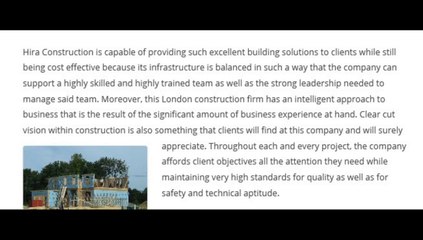 Hira Construction |  Top Quality Building Solutions