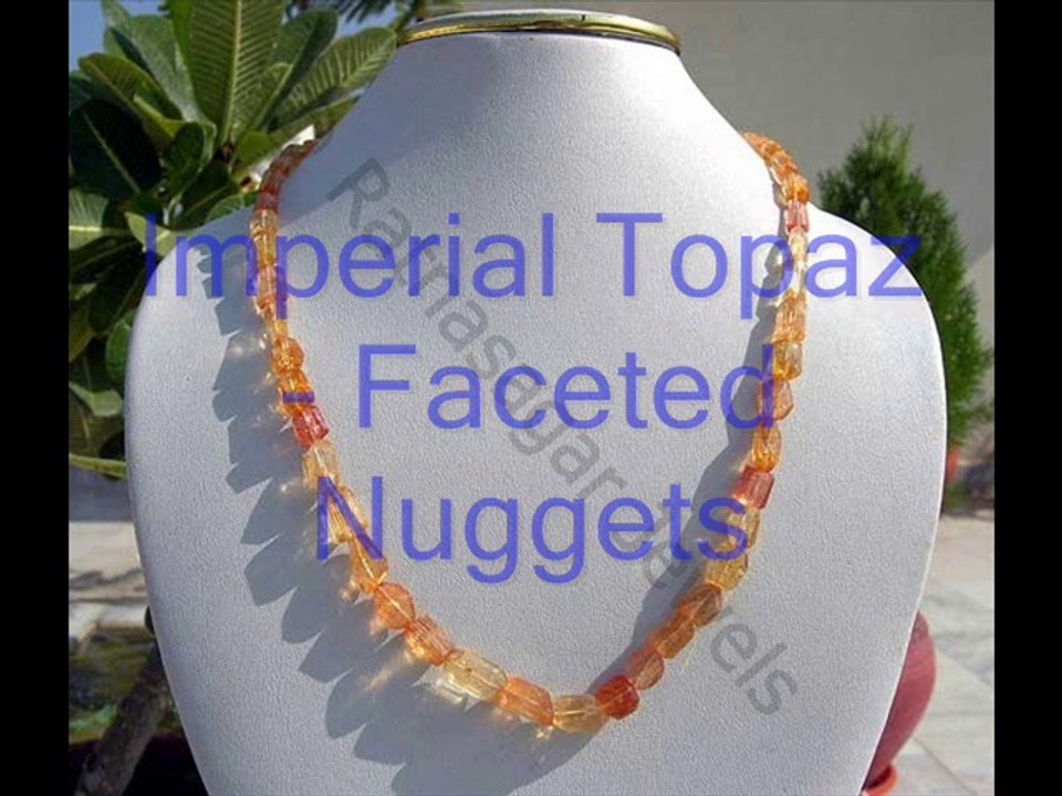 Imperial Topaz Gemstone Beads